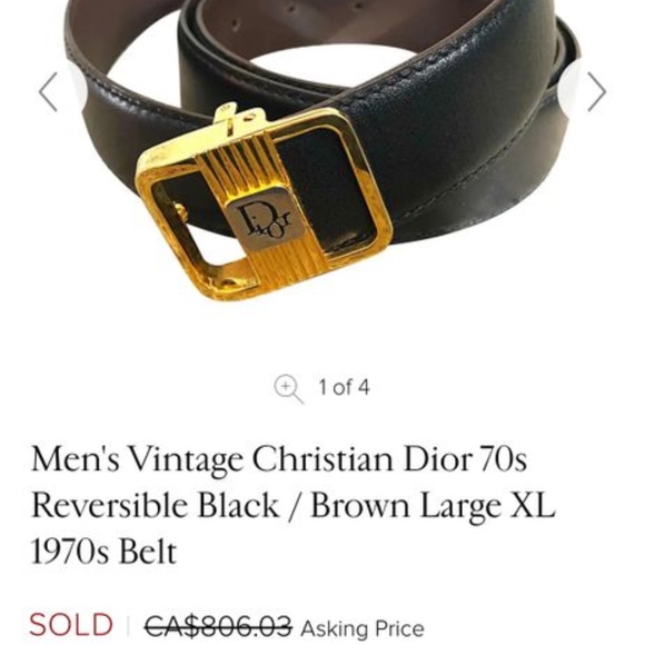 Christian Dior vintage Belt from the 70’s - Picture 5 of 5